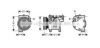 AVA QUALITY COOLING DNK273 Compressor, air conditioning